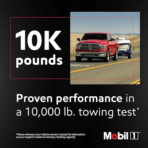 Miniatura 6 de Mobil 1 - Aceite de motor sintético completo para camionetas y SUV 0W-20, 5 cuartos de galón