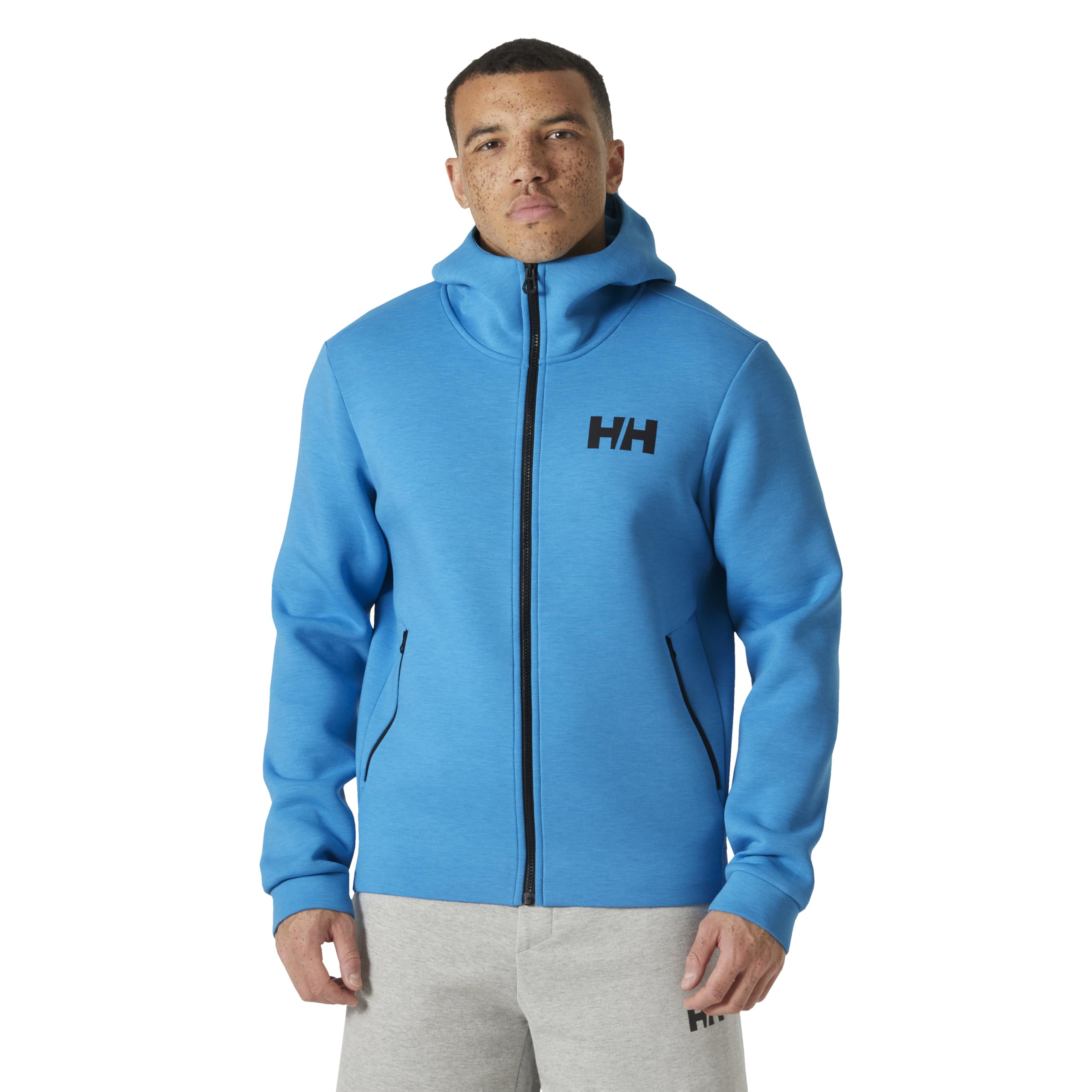 Helly Hansen Mens HP Ocean FZ Jacket 2.0, Cyan, 2XL