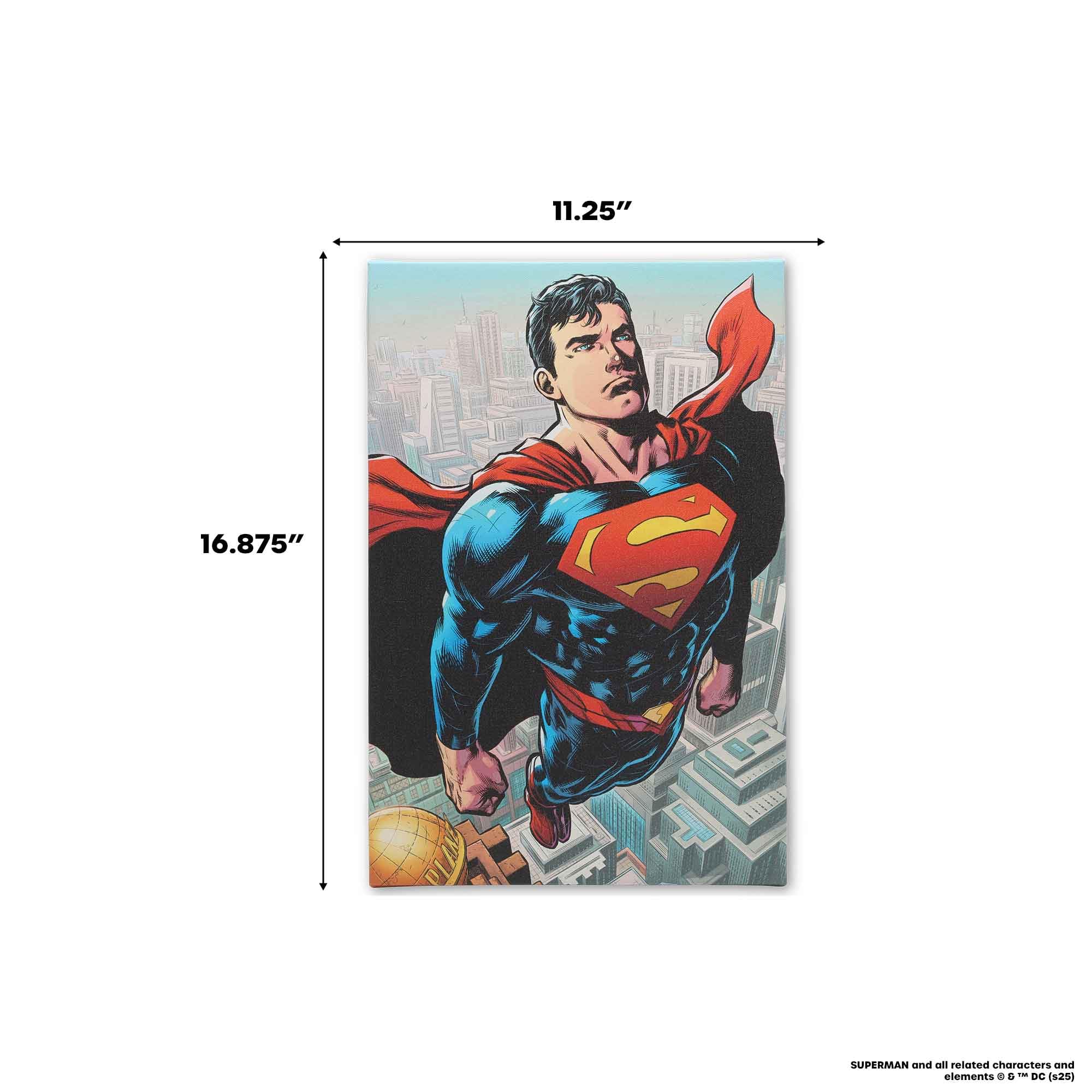 Amazon.com: Open Road Brands DC Comics Superman Flying Gallery