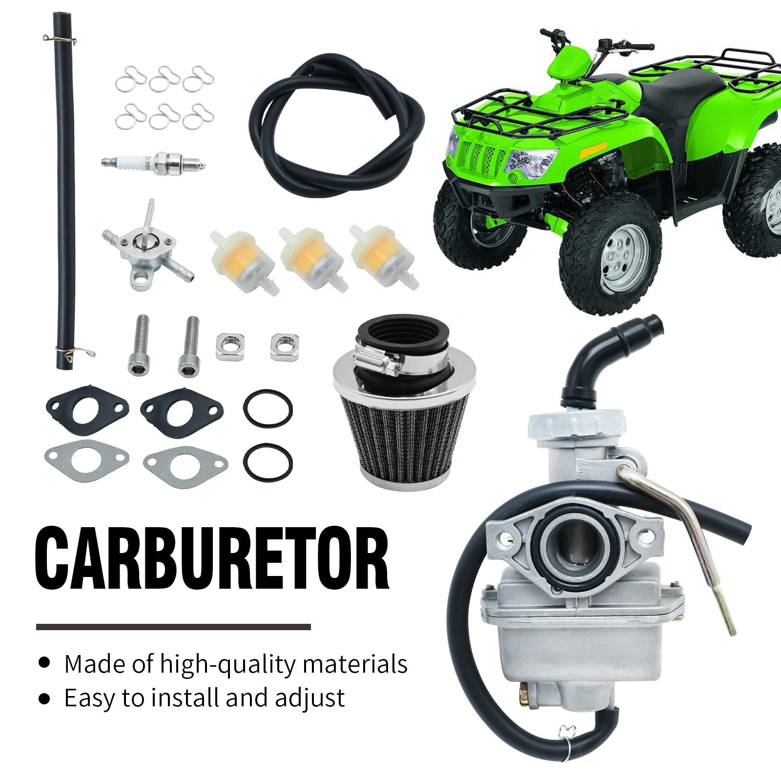 Arctic Cat 1/4-inch In-line Fuel Filter - 1974-2016 Snowmobile & ATV - Foto 2