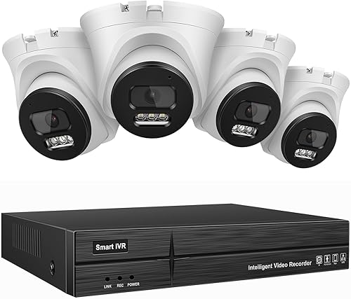 MWRCTV PoE Security Camera System