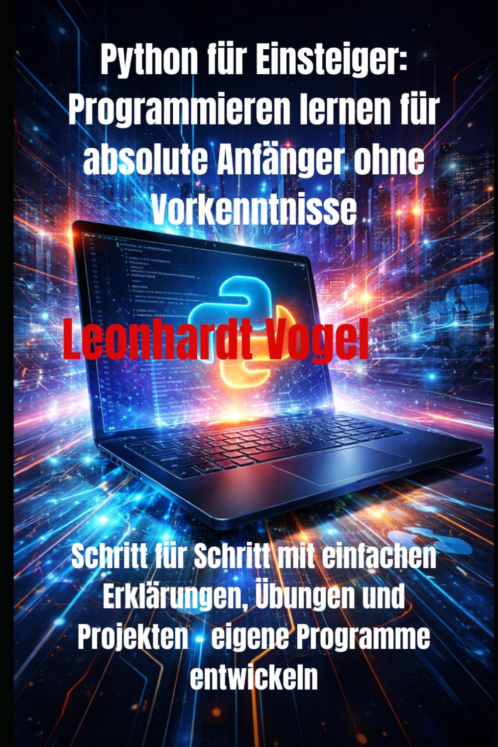 Python für Einsteiger: Programmieren lernen für absolute Anfänger ohne Vorkenntnisse: Schritt für Schritt mit einfachen Erklärungen, Übungen und Projekten – eigene Programme entwickeln
