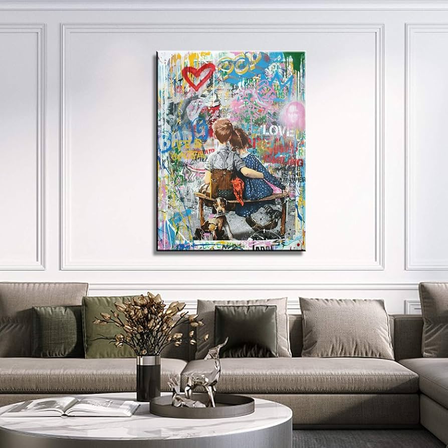 Amazon.co.jp: バンクシー アートパネル 女の子 赤い風船ス トリート Amazon.co.jp: バンクシー アートパネル 女の子 赤い風船ス トリート