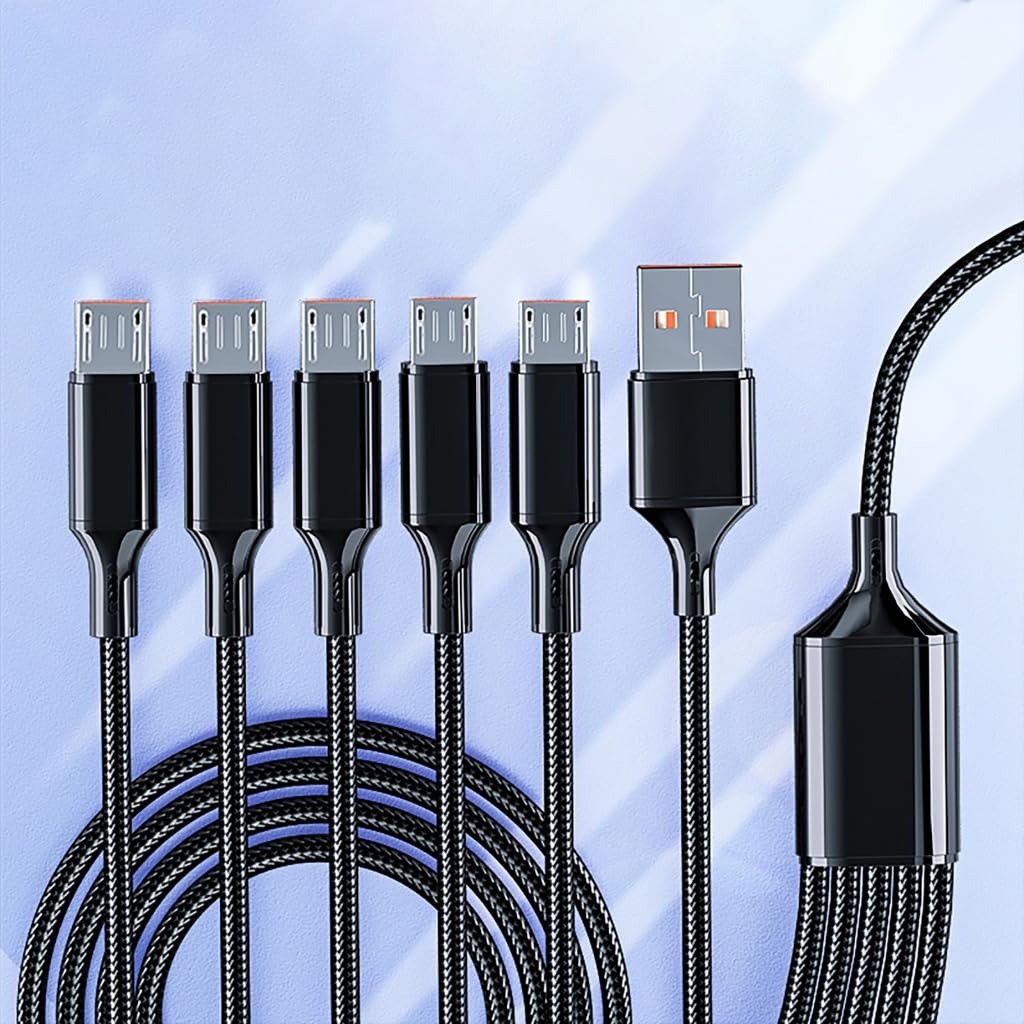 Cable USB a USB C/USB para cargar múltiples dispositivos simultáneamente