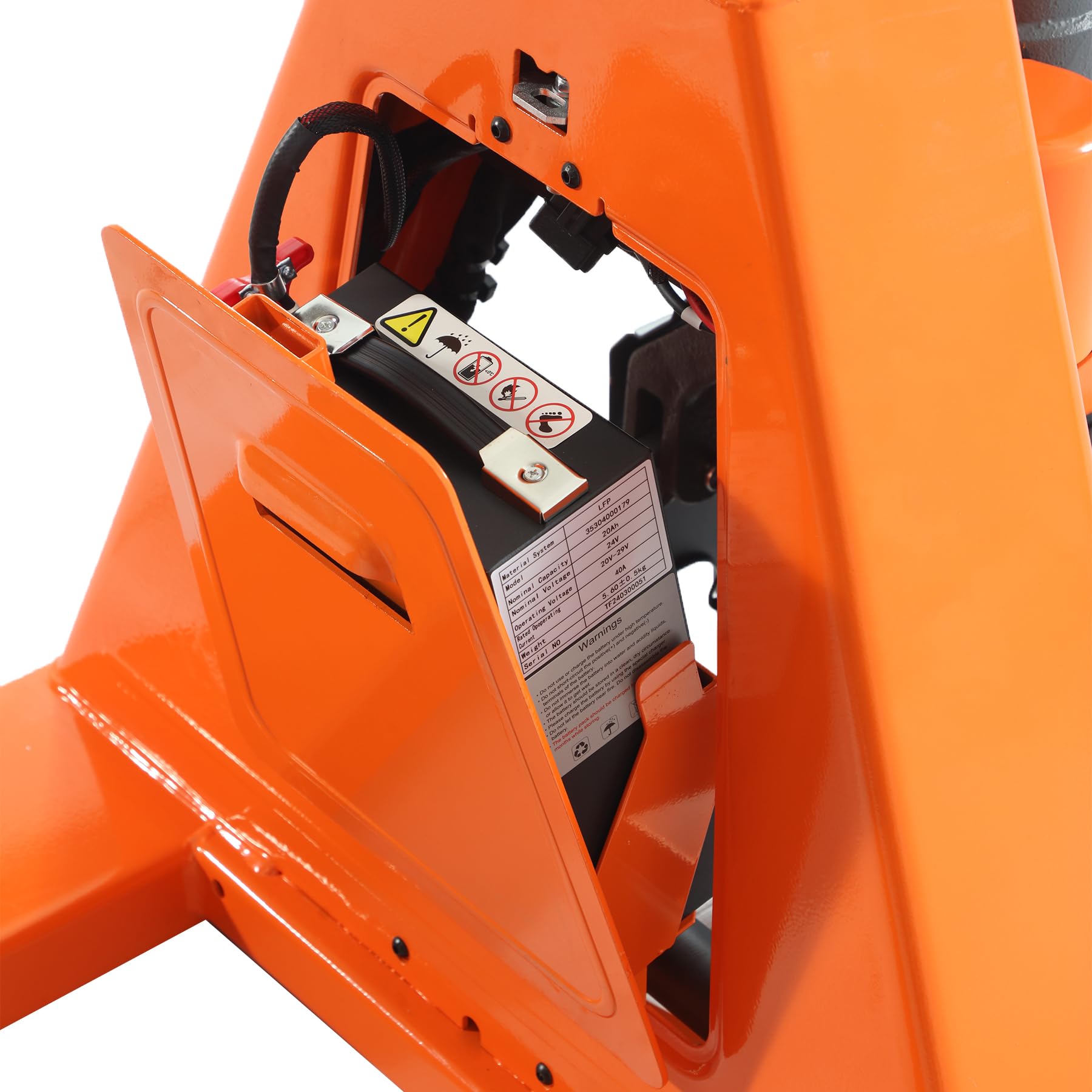 Tory Carrier - Martinetto elettrico per pallet, capacità di 3500 libbre, 27
