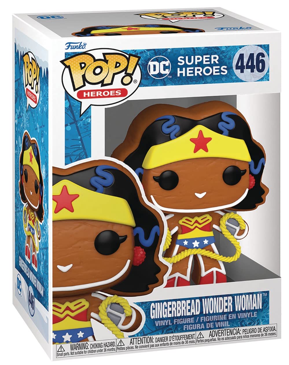 Amazon.com: POP DC Holiday - Gingerbread Wonder Woman Funko Vinyl