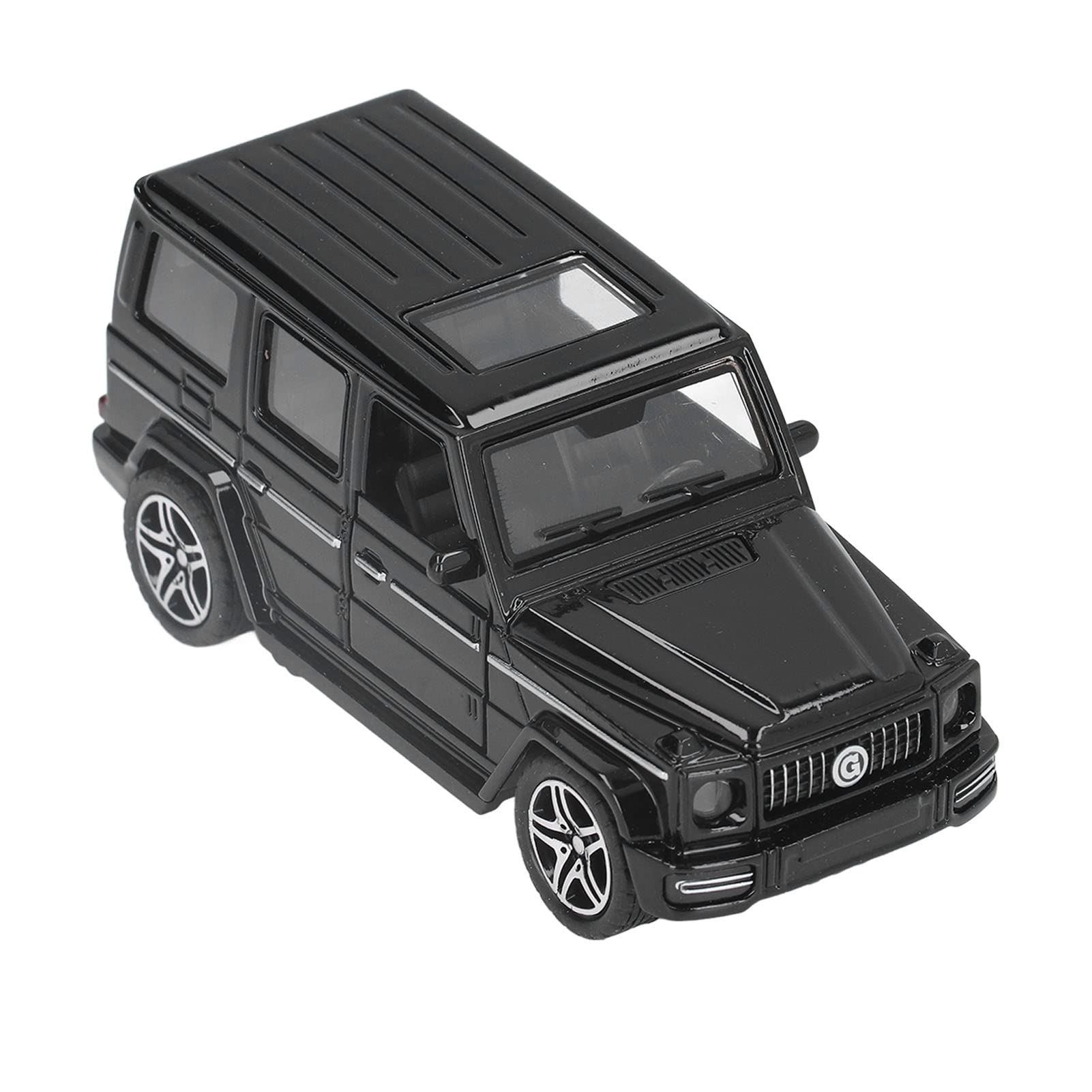Cryfokt Open Door 1:36 Car Model Toy, Realistic Alloy Design for Kids 3+ Years Old, Ideal Collectible Gift (Black)