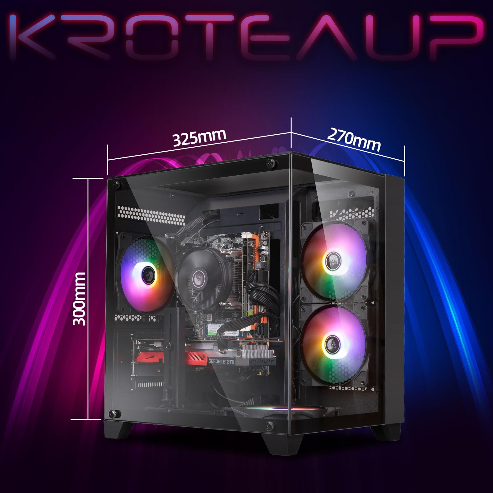 Amazon.co.jp: Kroteaup ゲーミングタワーコンピューター、Intel Core Amazon.co.jp: Kroteaup ゲーミングタワーコンピューター、Intel Core