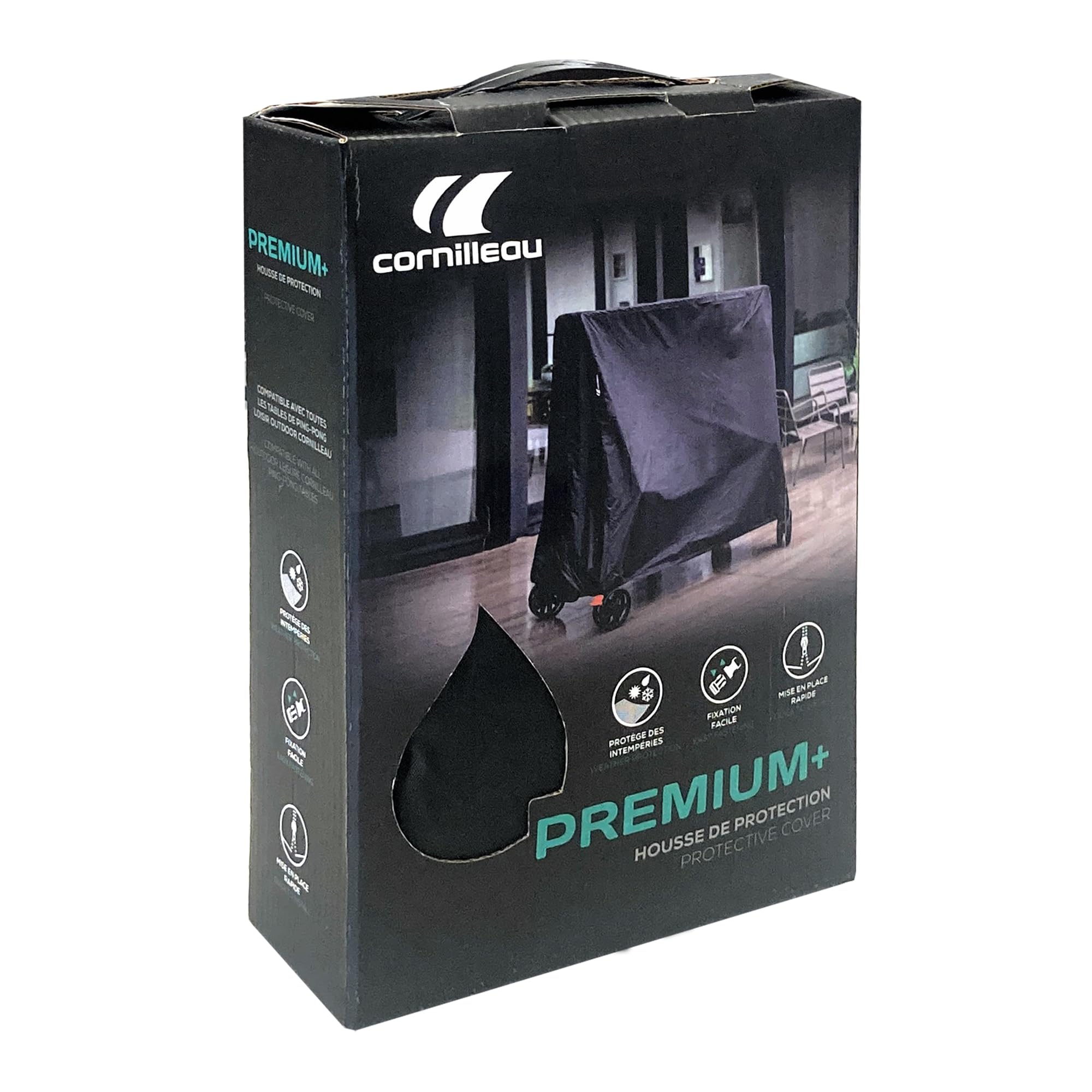 Cornilleau Premium Plus Polyester Table Tennis Table Cover