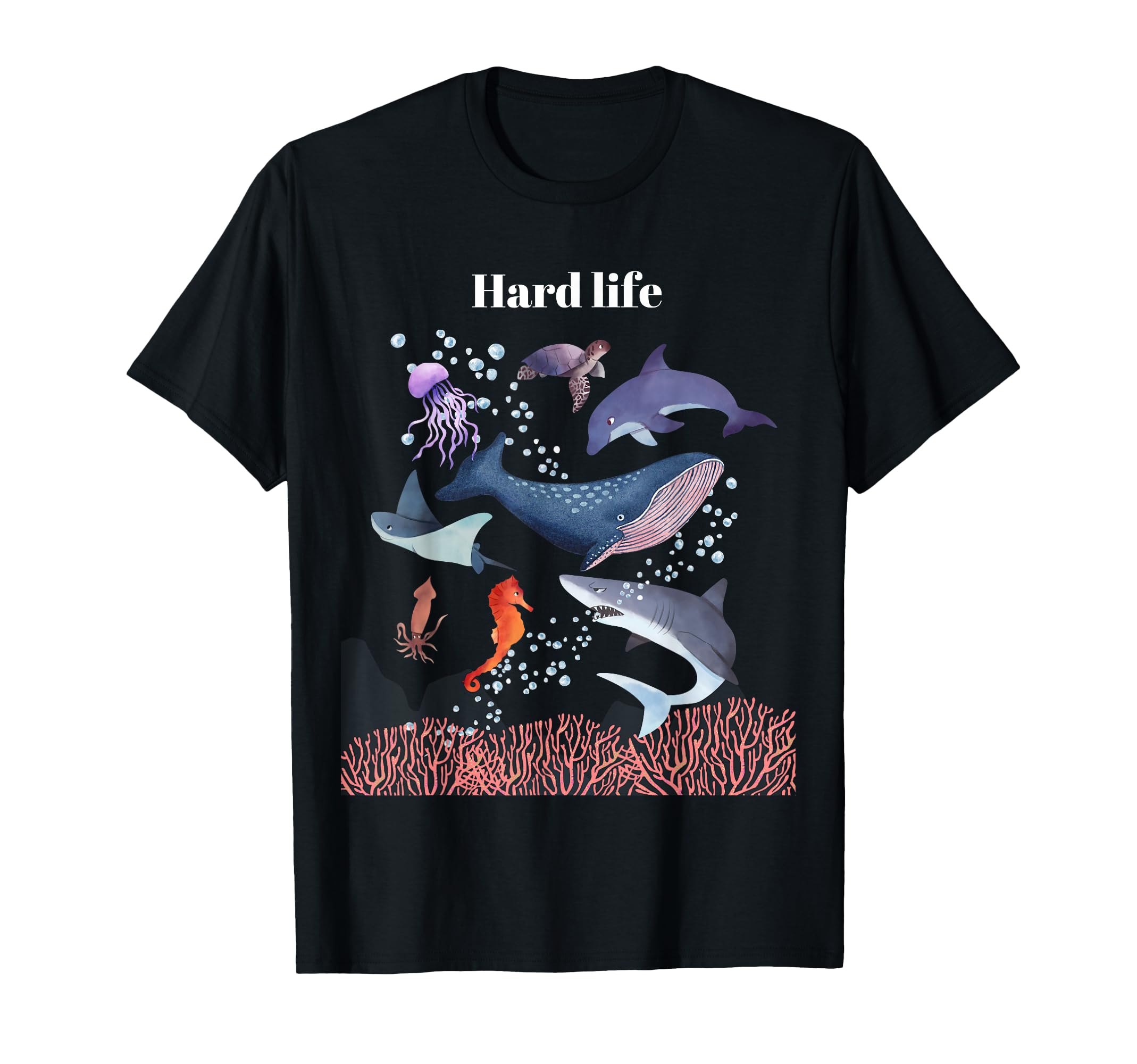 Hard life vintage funny essentiel T-Shirt