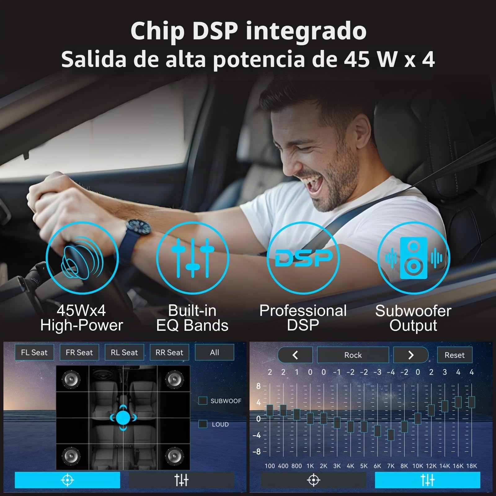 Arranque en 3s Radio Coche VW,Carplay para Golf 5/6,Passat B6/B7,Polo 6r,T5 | VW Radio para Golf 5/6/Plus,Passat B6/B7/CC,EOS,Polo 6R,T5,CarPlay,Android Auto,SWC,Pantalla IPS,Bluetooth/FM RDS/DSP/CANBUS