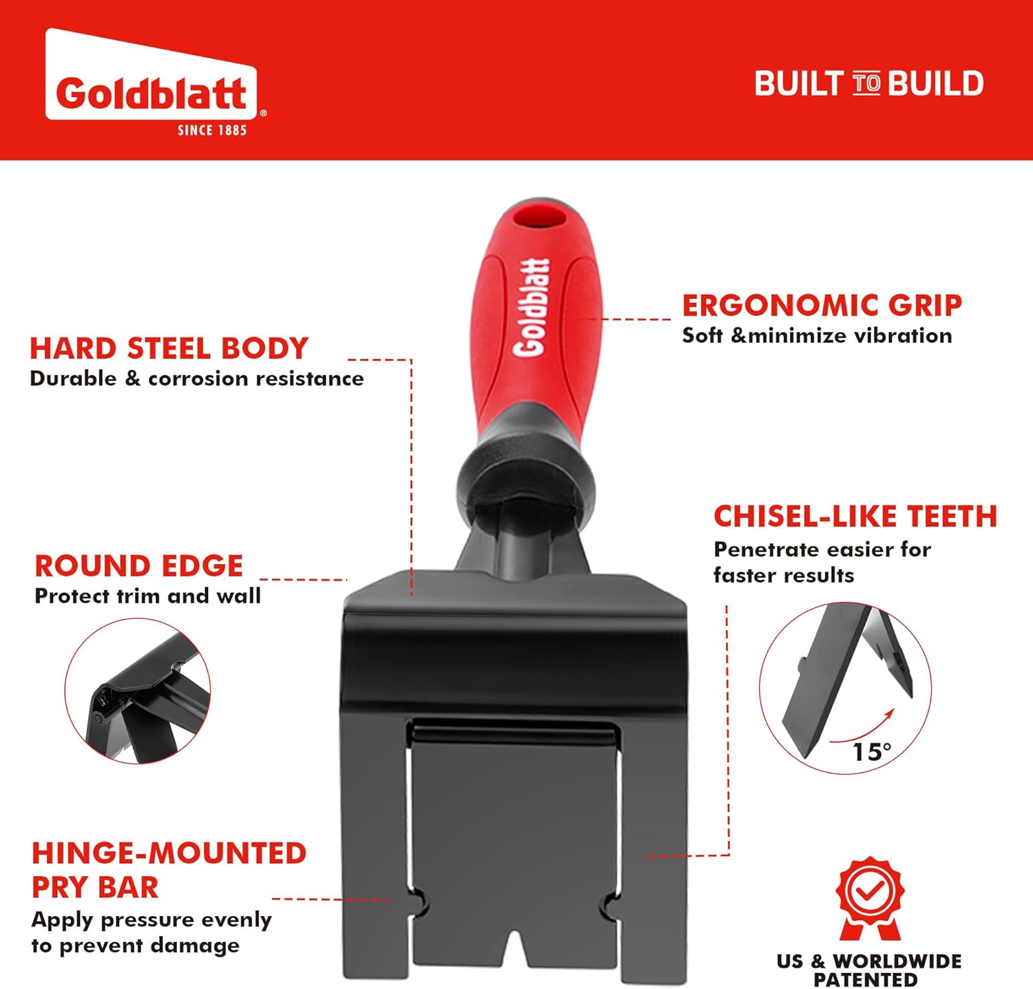 Effortless Home Renovation: Goldblatt 3-Inch Trim Removal Tool Review