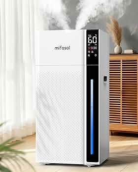 Amazon | Mifasol 加湿器 ハイブリッド式 スチーム式 大容量20L