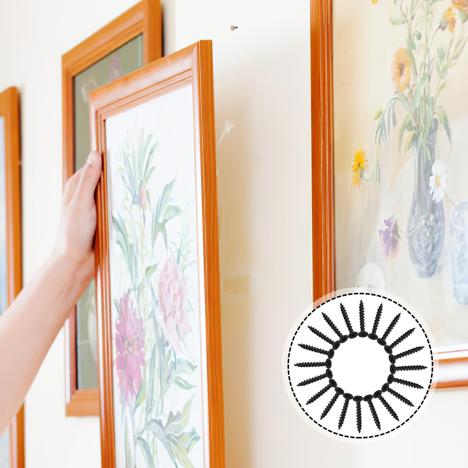 iplusmile 400pezzi Viti Metalliche Autofilettanti Acciaio Carbonio Per Cartongesso e Pratico Per Fissaggi Sicuri Casa e Ufficio