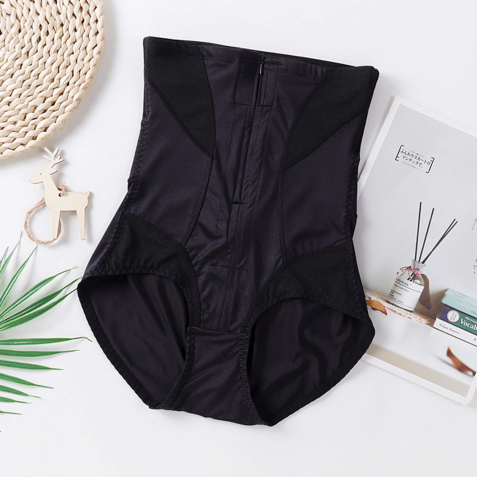 Guaina Contenitiva Donna Vita Alta - Body Modellante Pancera Snellente Con Pizzo - Foto 5