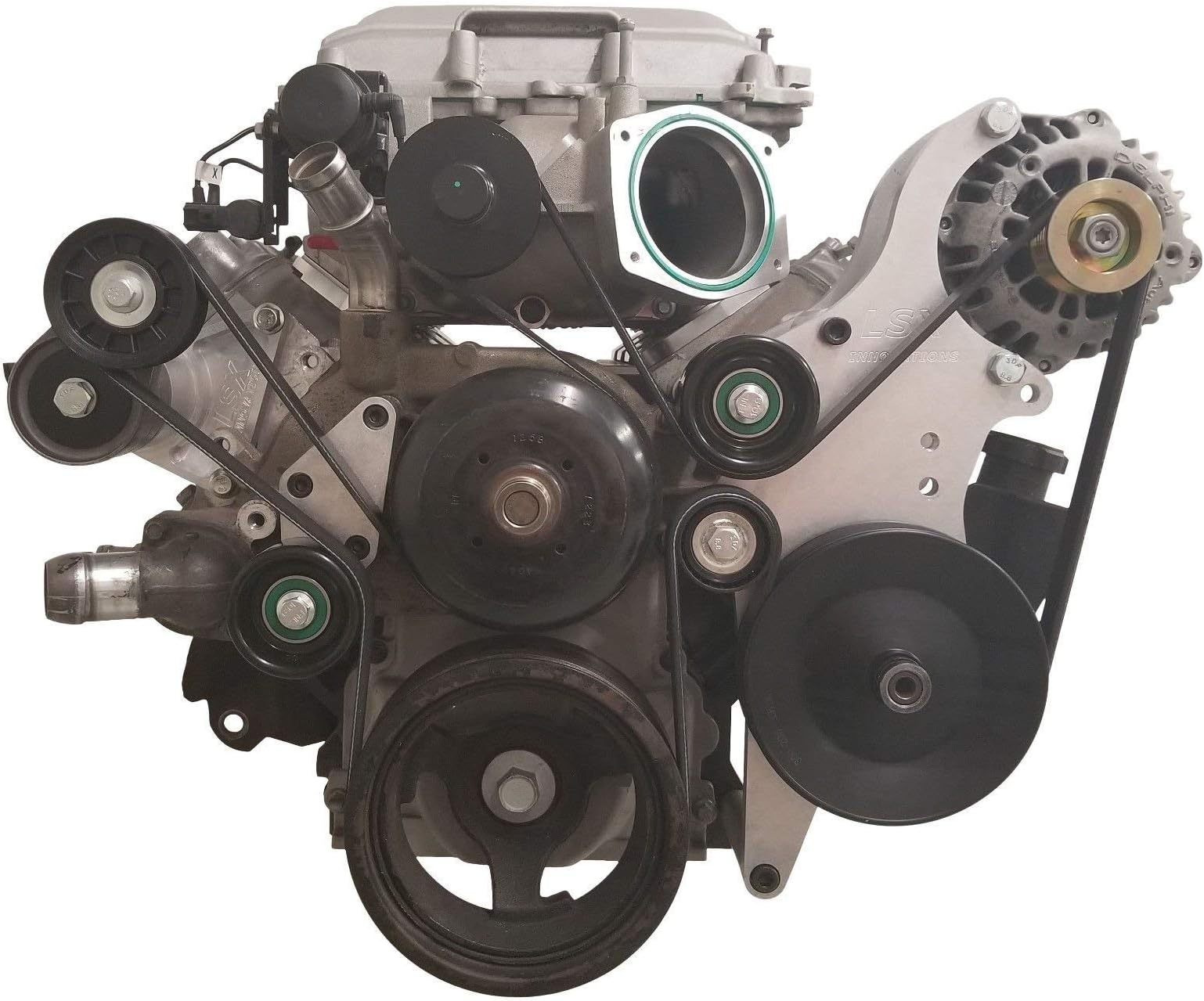 BD15 6 Rib LSA Belt Drive For Truck Spacing With HD Tensioner