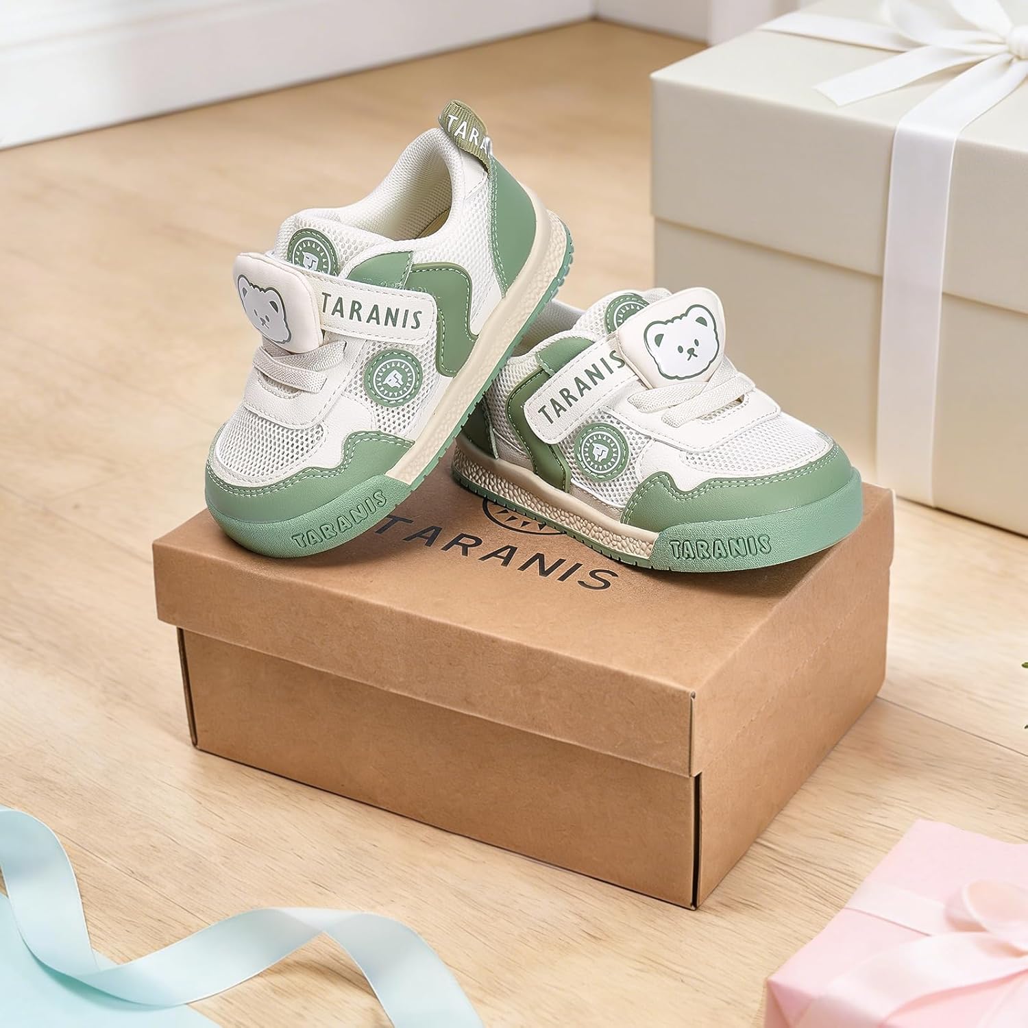 TARANIS Toddler Sneakers Boys Girls Walking Shoes Tennis Mesh Sneakers - Image 3