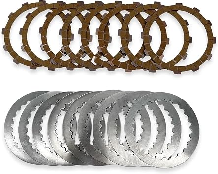 Compatible For KOSHINE 250-320 Motorcycle Clutch Friction Plates Kit Steel-Backed Disc Kit Off Road Motocross Accessories