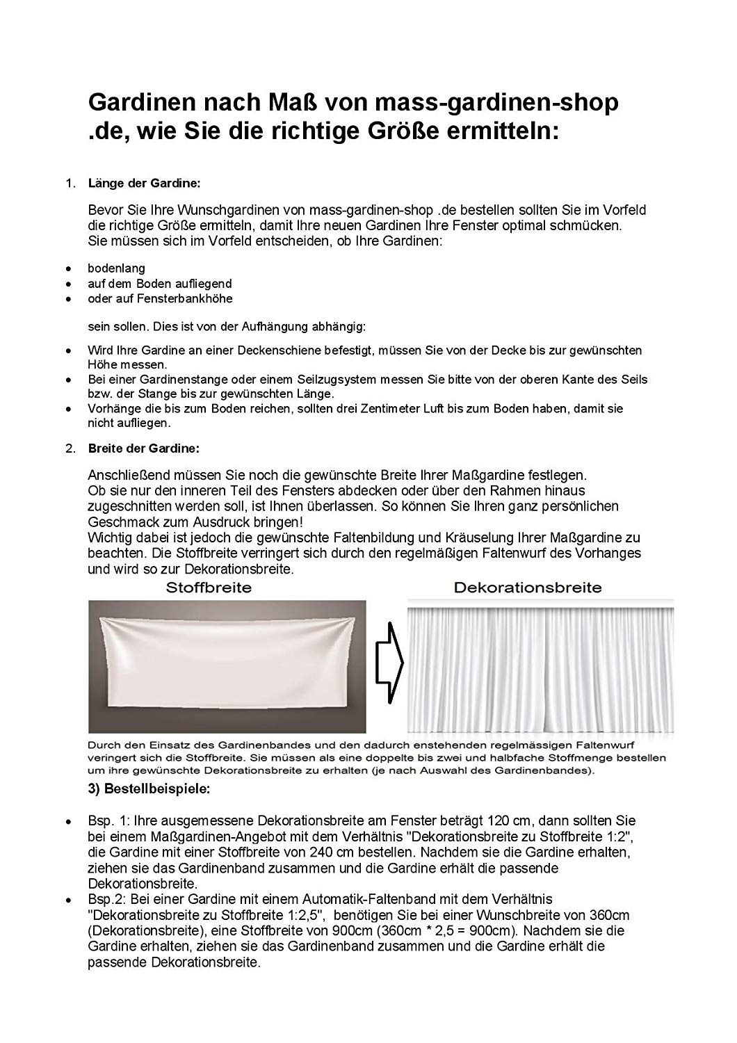 Maßgeschneiderte weiße Gardine “Neapel“, inklusive Kräuselband, Vorhang nach Maß, Gardinen nach Maß, Höhe 90 – 275 cm, Breite 1 –12 Meter (180 x 700 cm/HxB)