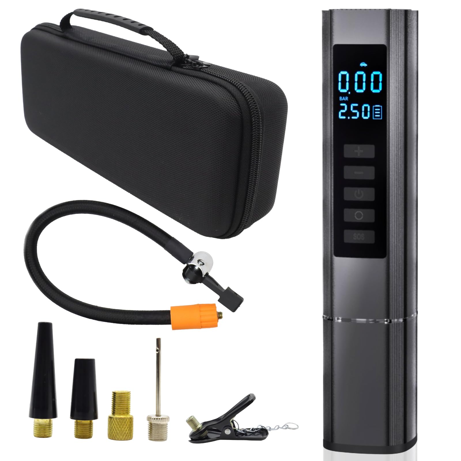 Amazon.co.jp: 電動空気入れ 車 空気入れ 電動 スマート