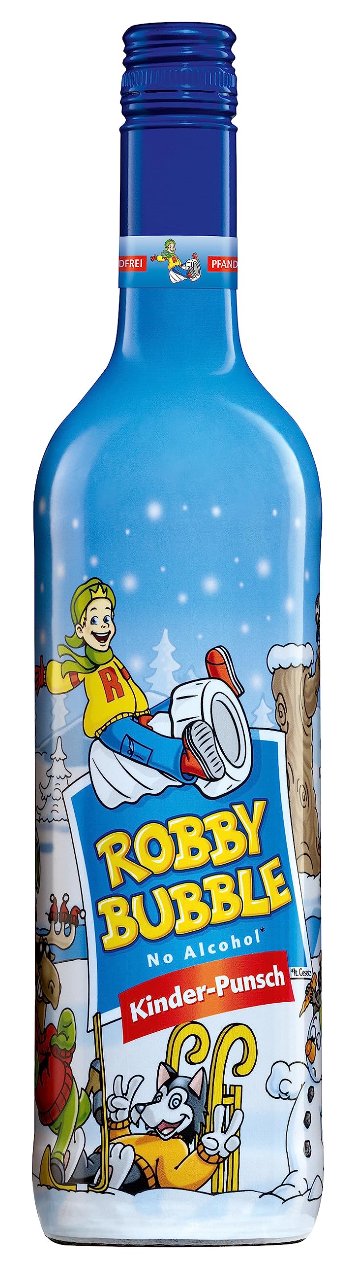 Robby Bubble Kinder-Punsch alkoholfrei (6x 0,75 l) (Packung mit 2)