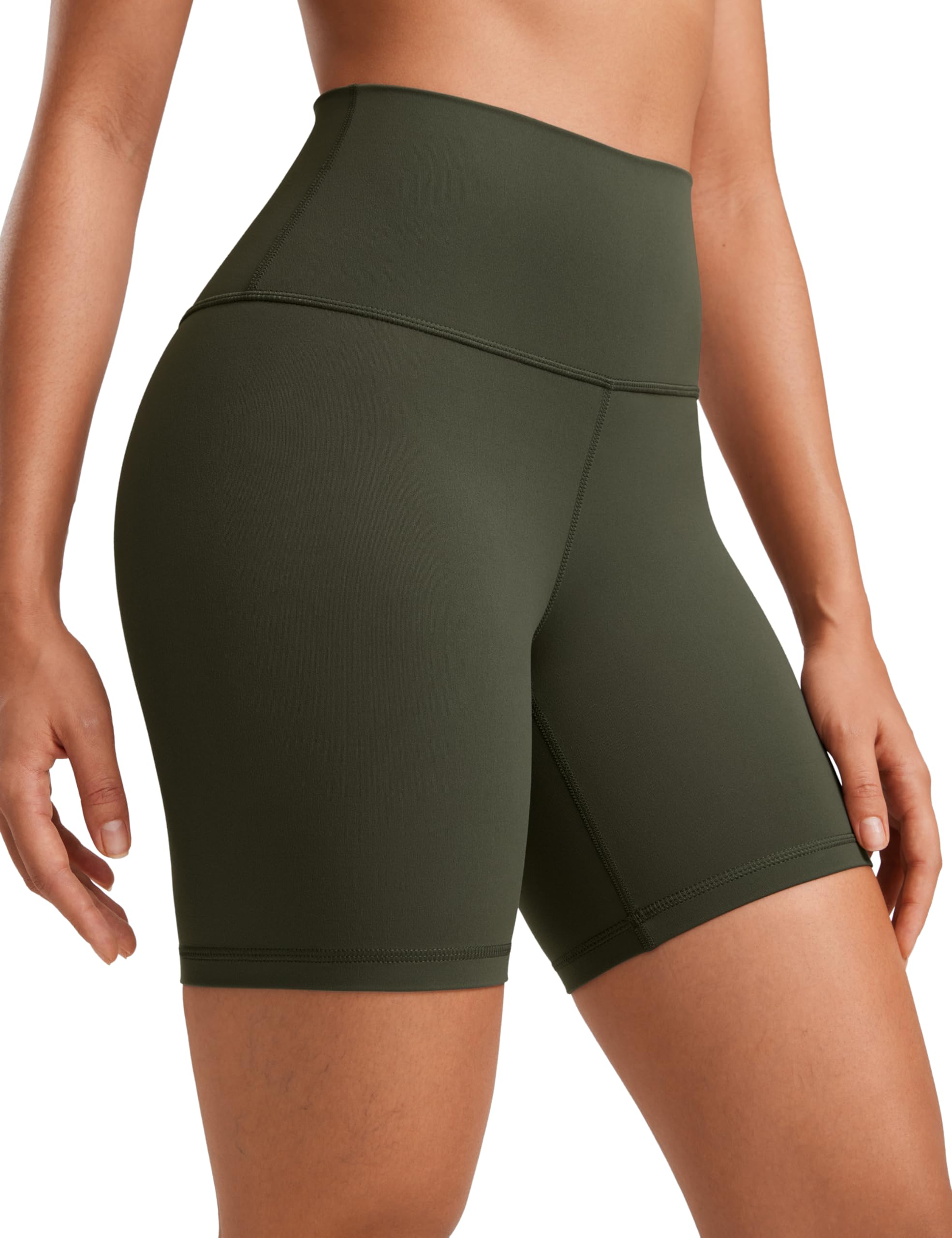 CRZ YOGA Womens Butterluxe Yoga Shorts - 2.5''/4''/6''/8'' High Waisted Workout Gym Leggings Running Spandex Biker Shorts — view 77