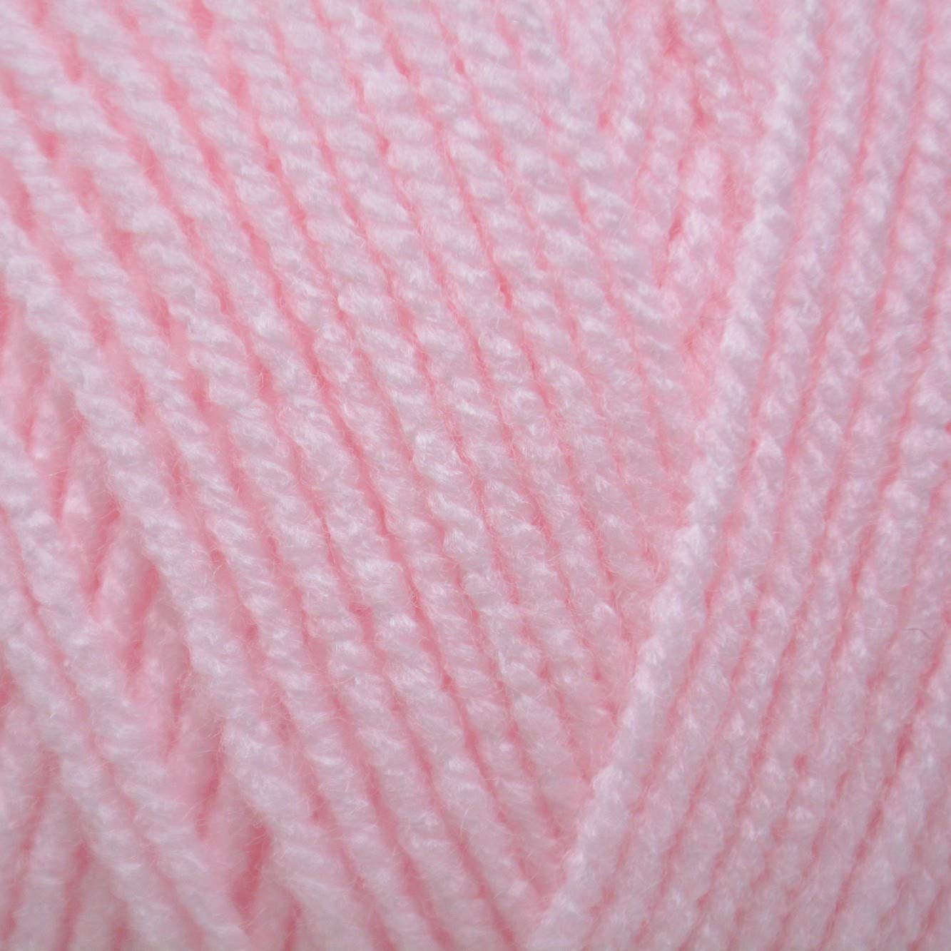 New Fashion 4U Baby Pink Woolcraft New Fashion Double Knitting Acrylic Yarn Wool 100G - 2F79