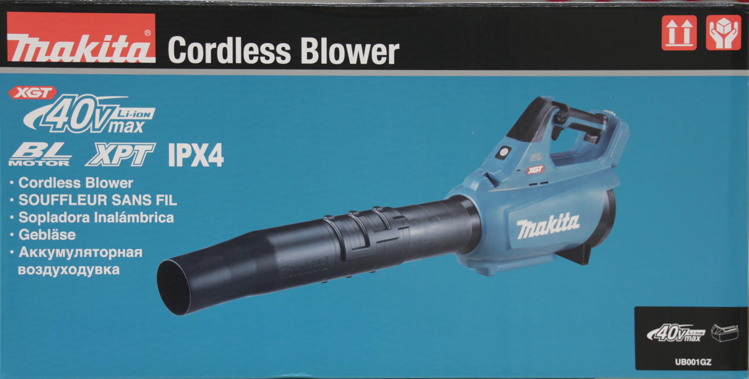 Soplador a batería 40Vmax XGT BL Marca Makita