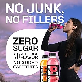 Protein2o Hydration Drink - 2-in-1 Liquid Clear Whey Protein Isolate and Electrolyte Drink - 20g Protein, Vitamins B5, B6 - Post-Workout Recovery - 16.9 Fl Oz - 12 Count Variety Pack