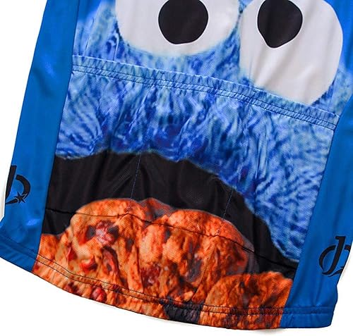 Miniatura 5 de Camiseta de ciclismo para hombre, manga corta, divertida, de secado rápido, camiseta de ciclismo de montaña MTB