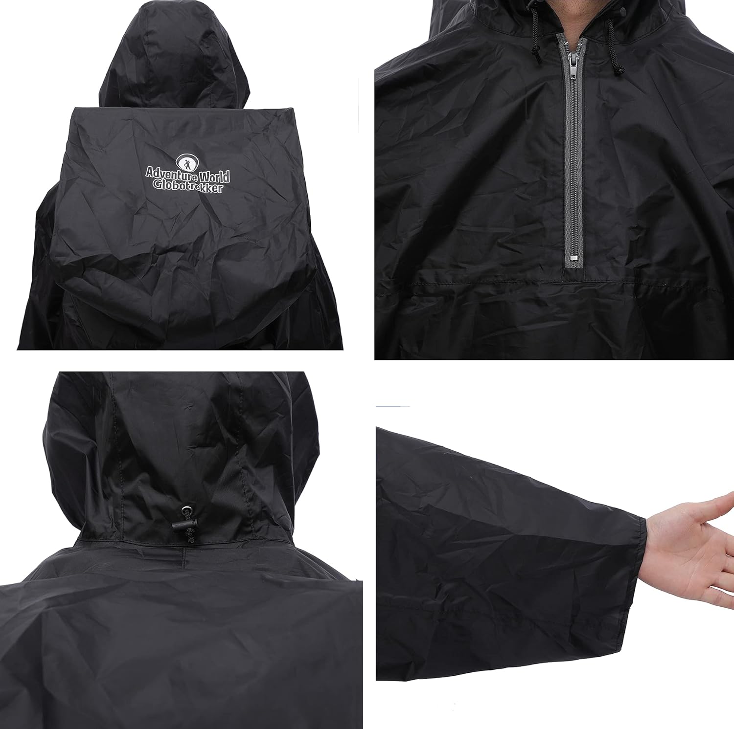 Adventure World Globotrekker Lightweight Backpack Poncho