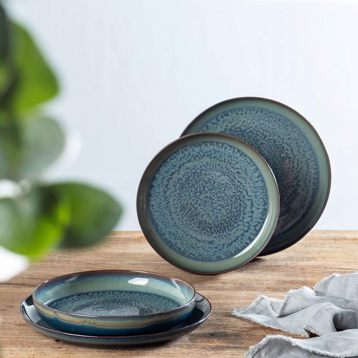 like. by Villeroy & Boch Frühstücksteller by Villeroy & Boch Crafted Denim Frühstücksset 6tlg