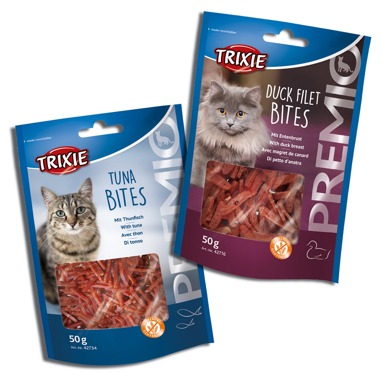 See full amazon price history chart for Trixie Cat Treat Combo of Premio Duck Filet Bites and Premio Tuna Bites, Nutrient Rich Treats for Cats, Suitable for All Breeds – (Pack of 2) Trixie Cat Treat Combo of Premio Duck Filet Bites and Premio Tuna Bites, Nutrient Rich Treats for Cats, Suitable for All Breeds – (Pack of 2) (B0CZ91RPJ1) Amazon Price History, Amazon Price Tracker