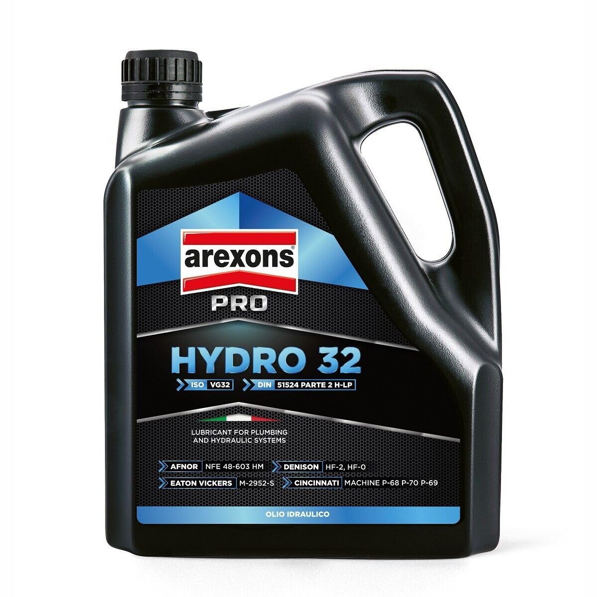 AREXONS HYDRO ISO VG 32 DA 4 LITRI OLIO IDRAULICO ANTIUSURA ANTISCHIUMA TRATTORE