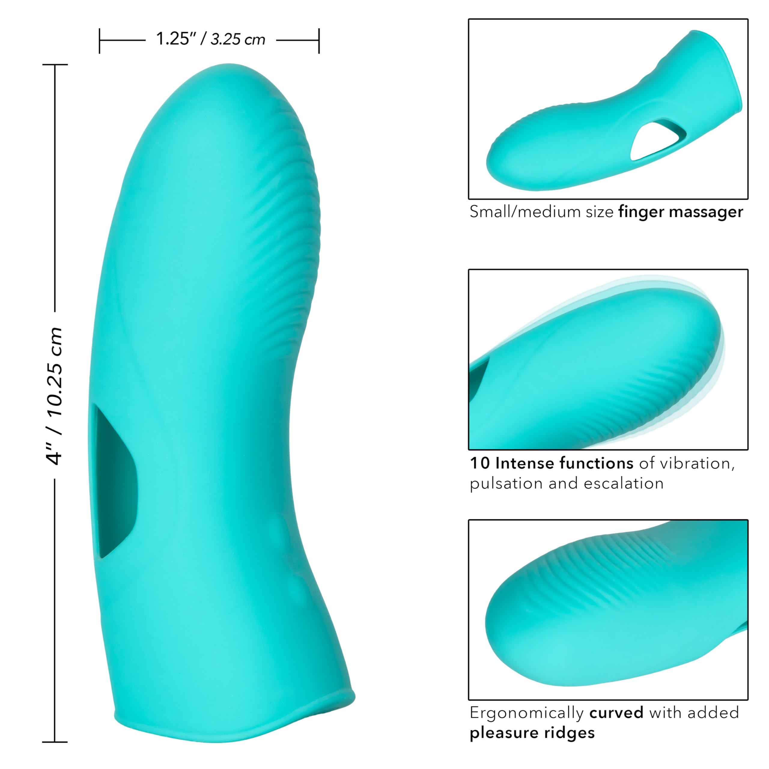 Amazon.com: CalExotics SE-4409-50-3 Mini Marvels Silicone Marvelous Tickler  : Health & Household