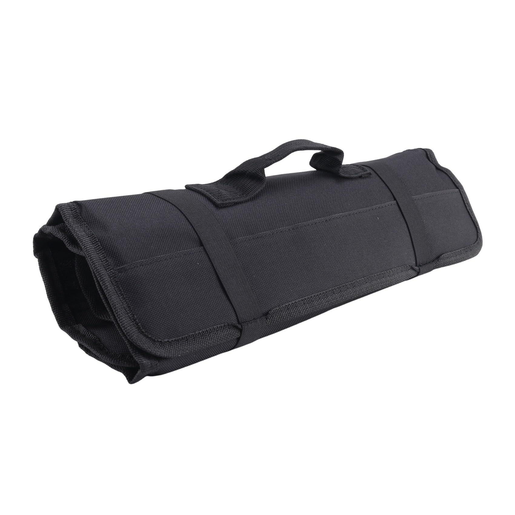 Borsa per coltelli in rotolo per contenere fino a 22 coltelli, colore: nero