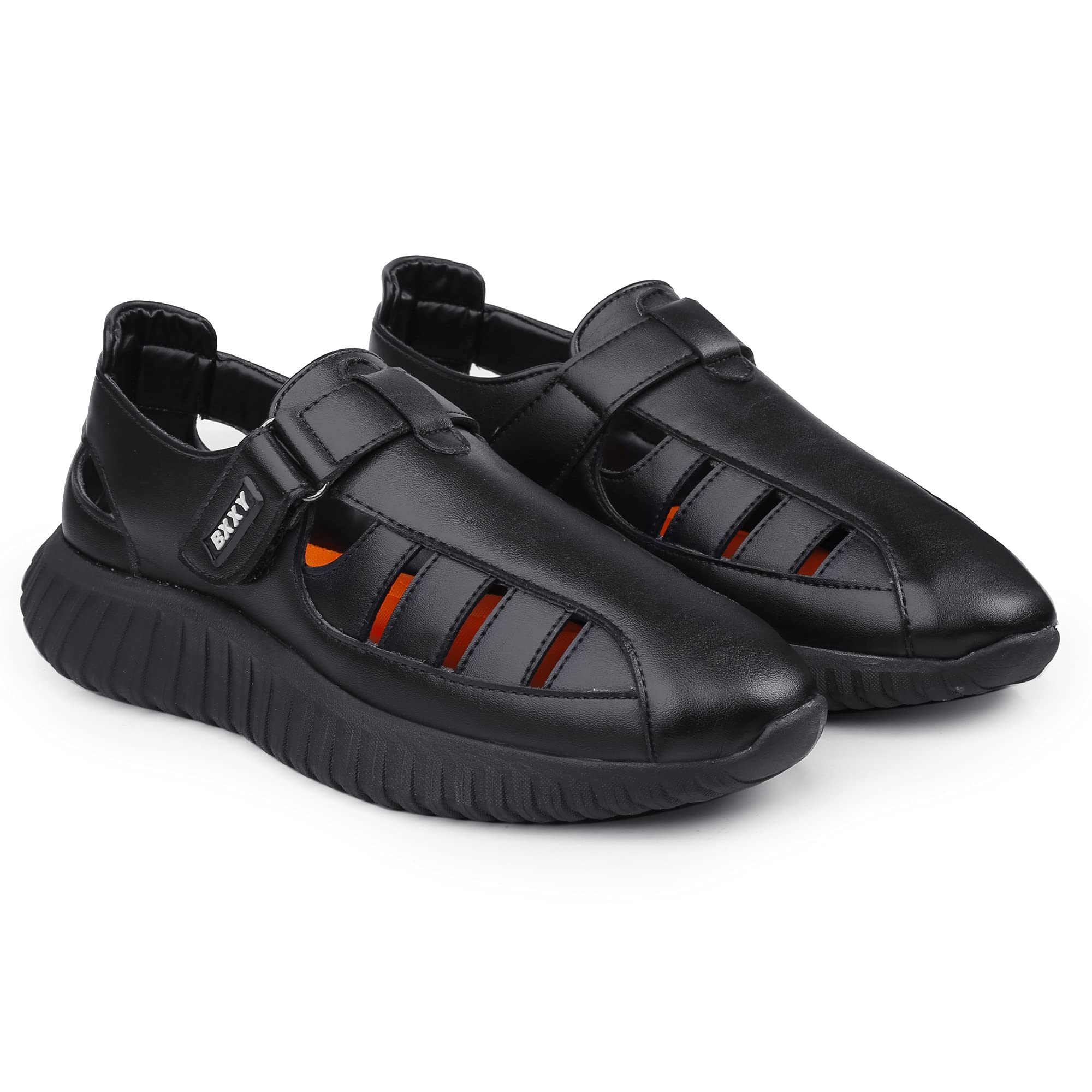 See full amazon price history chart for Latest PU Upper Casual Black Roman Sandals For Men Latest PU Upper Casual Black Roman Sandals For Men (B097TKH24Y) Amazon Price History, Amazon Price Tracker