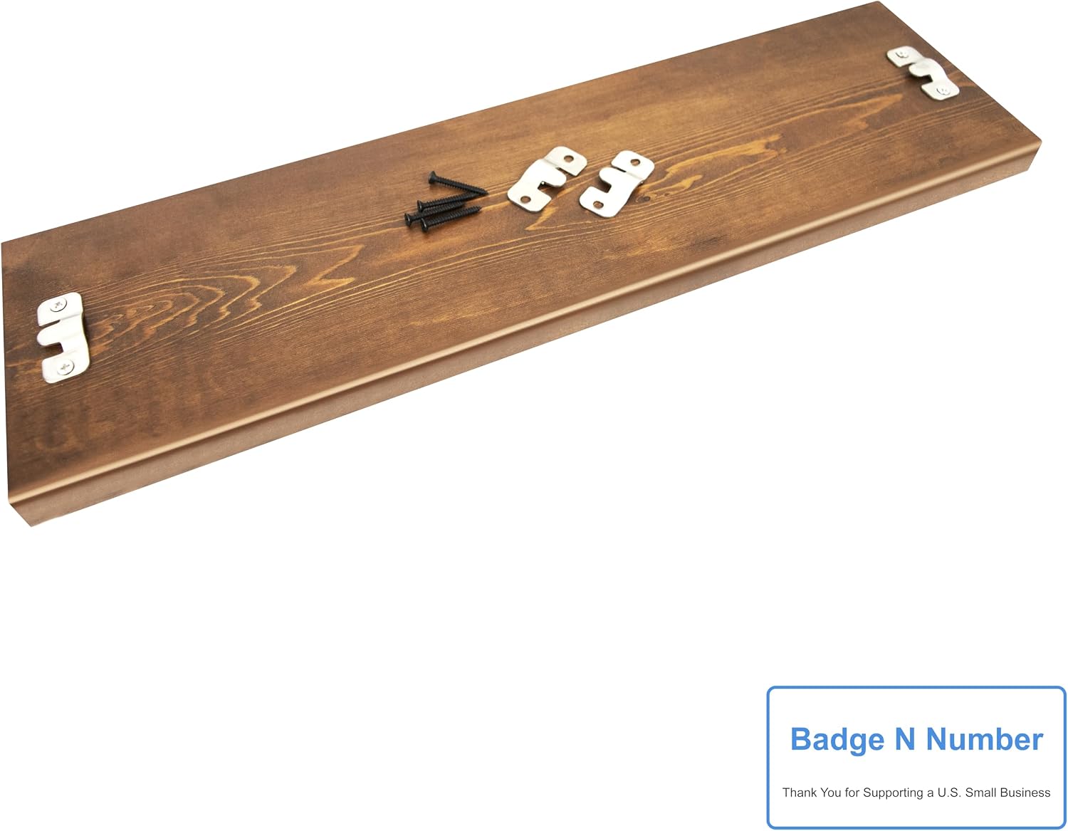 Sleek Modern House Number Plaque | Handcrafted Western Red Cedar House Numbers with Premium Acrylic Digits | Weather-Resistant Outdoor Address Plate - Designed in USA