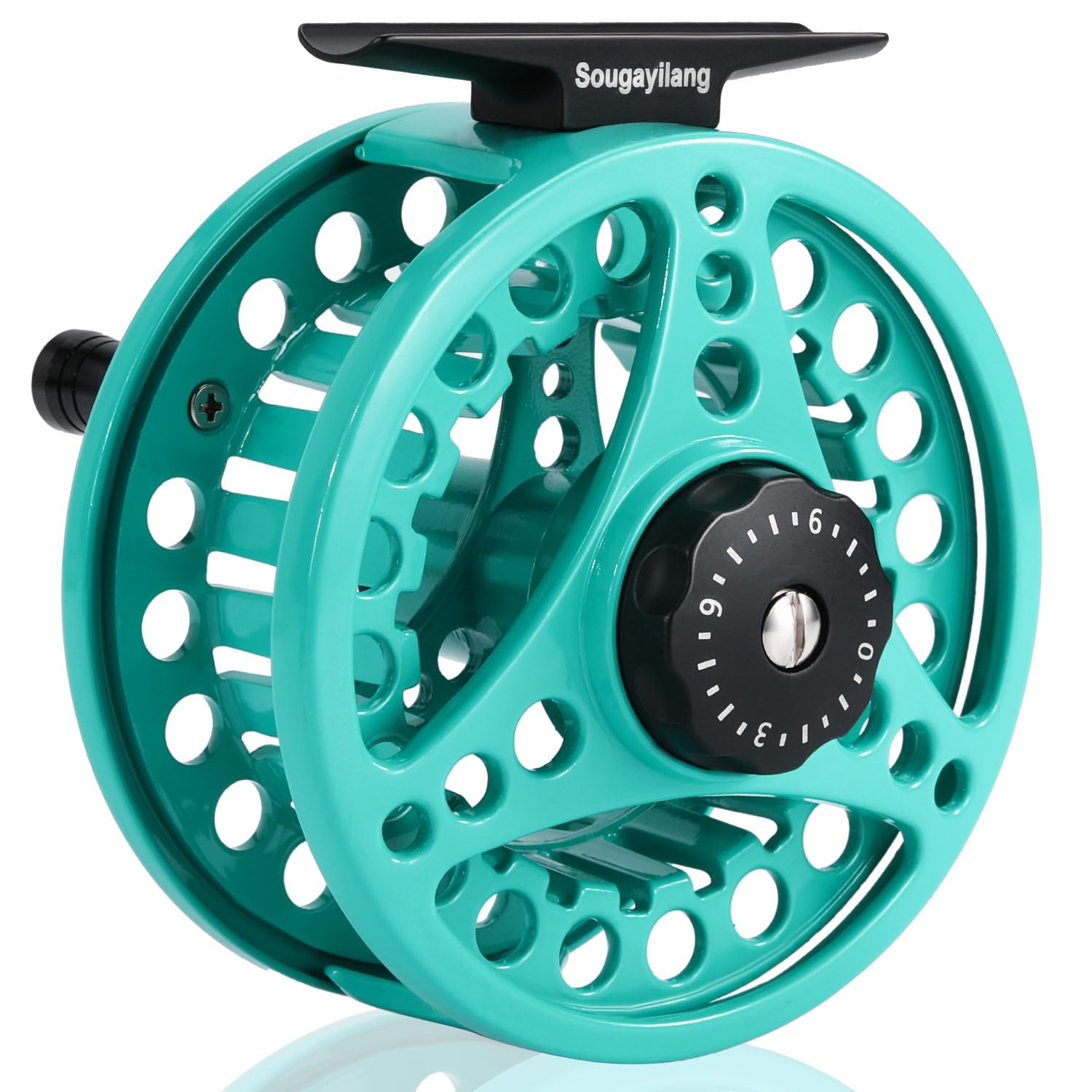 Sougayilang Fly Fishing Reel, Die Cast Aluminum Fly Reel, 5/6, 7/8, Weight Saltwater Fly Reels, 5/6, 7/8, Weight Saltwater Fly Reels