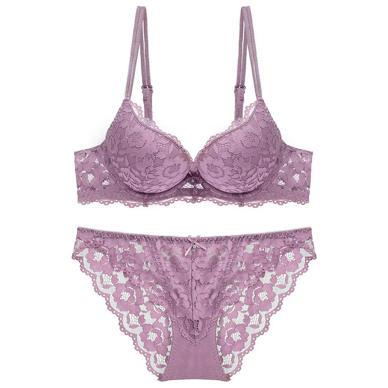 Pantofole Lingerie Sexy per Donne Reggiseno in Pizzo E Set di Mutandini Reggiseni con Cintura di Giarrettiera