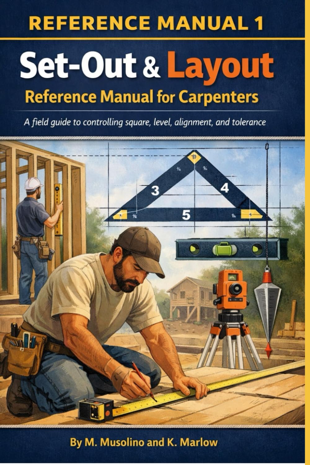 Set-Out & Layout Reference Manual for Carpenters: A Field Guide to Controlling Square, Level, Alignment, and Tolerance (Ask Kai : Pro Series)