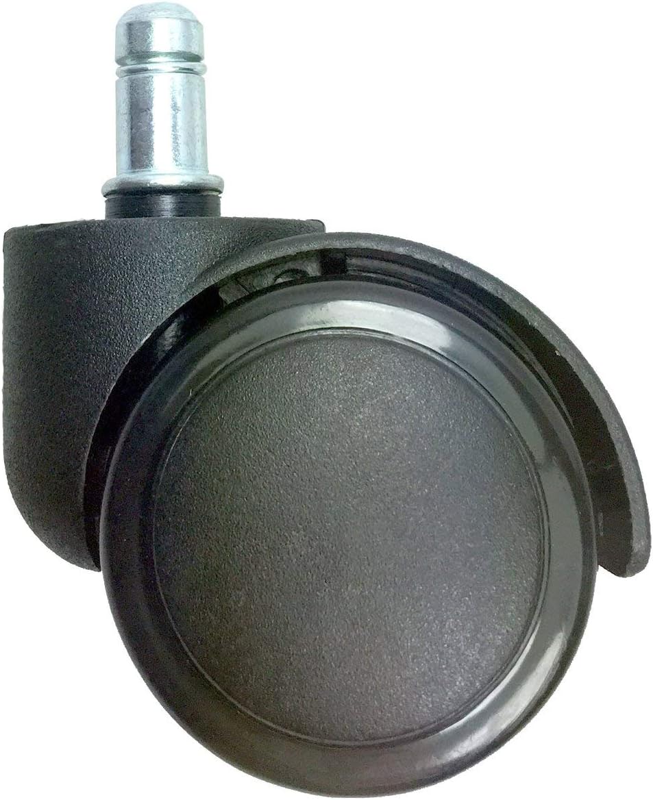 Office Chair Caster Wheel, Black, Set of 5 (ZT08)