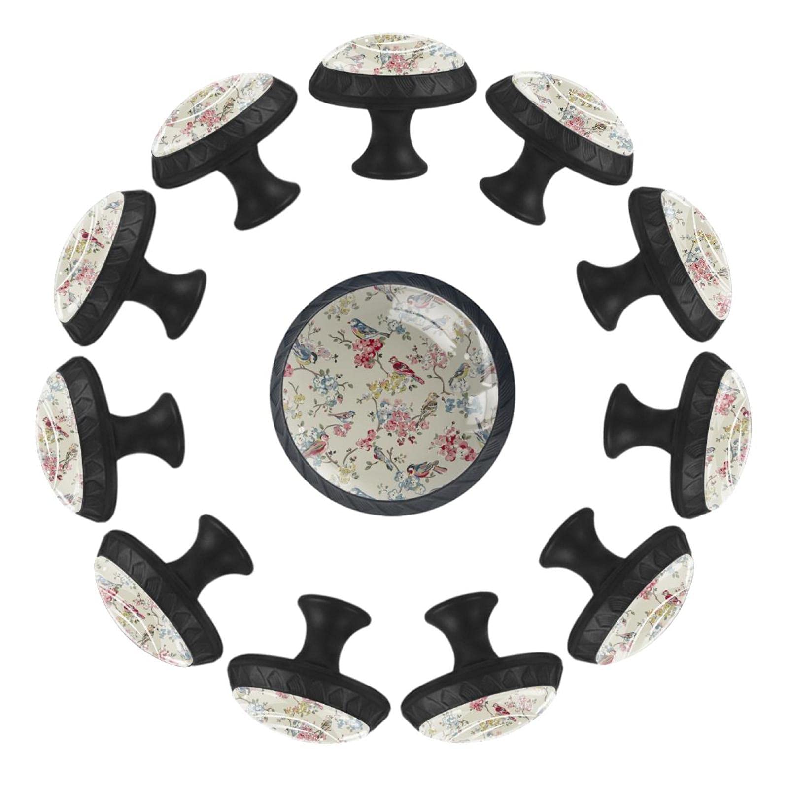 Boutons de tiroir en verre cristal effet loupe pour sublimer vos meubles