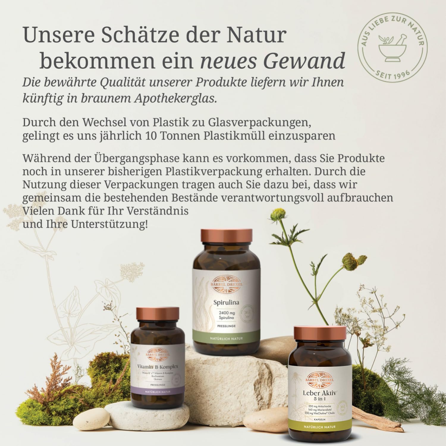 Phyto Entwässerung¹ mit Schachtelhalm, Brennnesseln, Birkenblättern (120 Stk) Vegane Herstellung Deutschland ohne Zusatzstoffe, Naturheilkunde BÄRBEL DREXEL®
