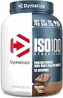 Dymatize ISO100 スムーズバナナ 2.3 kg Dymatize ISO100 - 100% Hydrolyzed Whey Protein Isolate