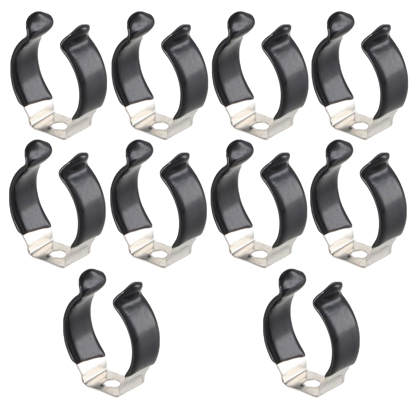 Spring Terry Clips, 10 Pcs Terry Tool Clips, Heavy Duty Tool Storage Strap, Wall Mounted Tools Spring Terrys Clip Storage Hangers(25mm)