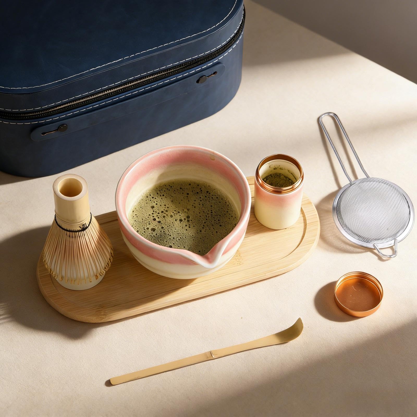 Kit Matcha - Kit Matcha Complet - Bol Matcha Set - Coffret Cadeau Premium