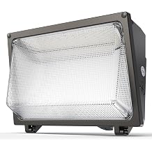 LED ضوء حزمة الجدار 120W 18000LM عدسة زجاجية حزمة الجدار أضواء في الهواء الطلق LED ، LED الجدار حزمة ضوء النهار 5000K ل Yard Parking Lot Barn Warehouse UL مدرج