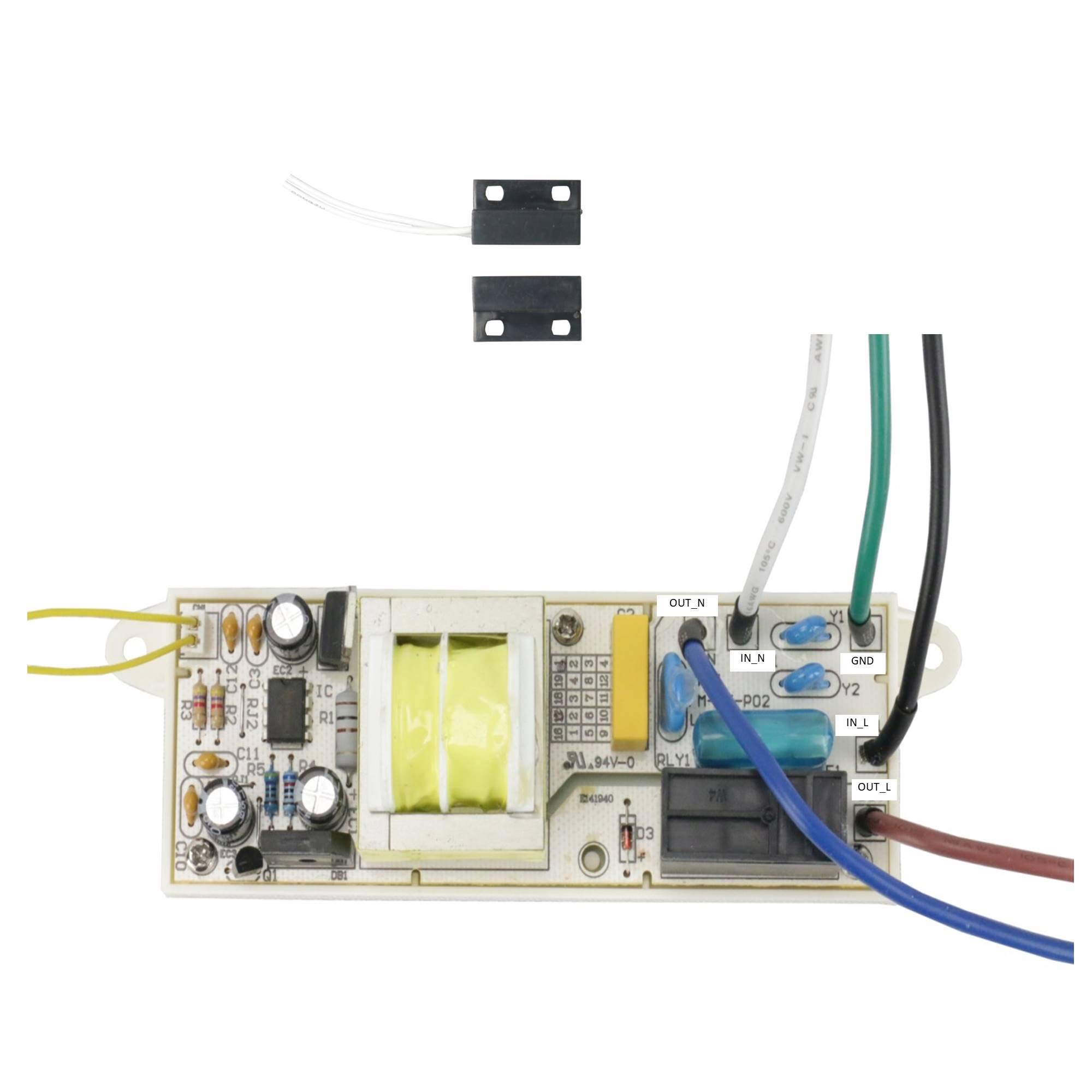 Awoco Magnetic Switch Controlled Circuit Kit (120V 15A) for ...