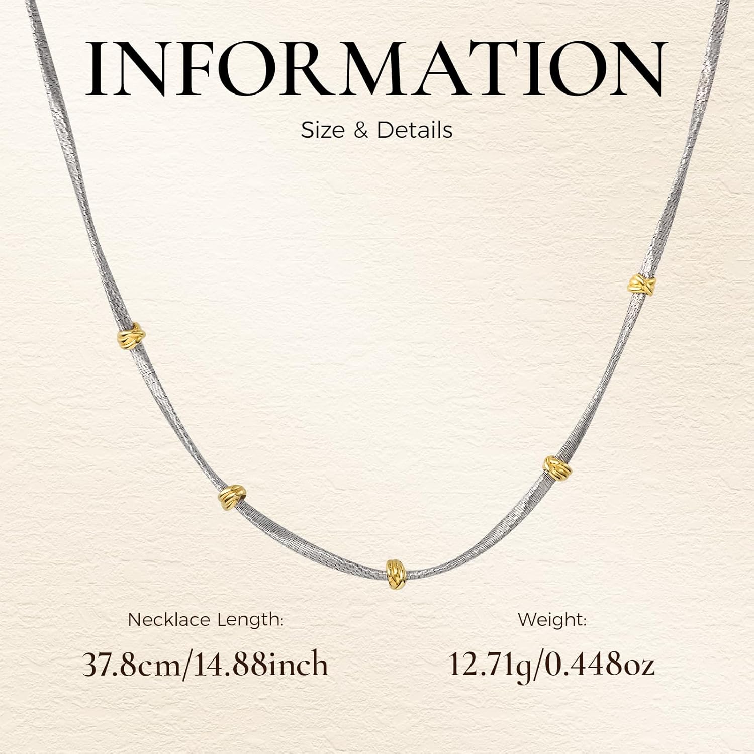 Handmade in Italy Necklace S925 Silver Twist Choker-Necklaces Minimalist Coil Craft Jewelry Mother's Day Christmas Gift for Women
